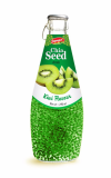 Wholesale Fruit Juice _ Chia Seed drink kiwi flavour in Glas